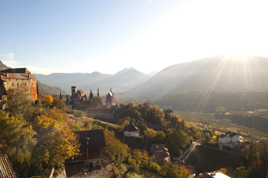 Hotel Garni Lichtenau Schenna Buitenkant foto